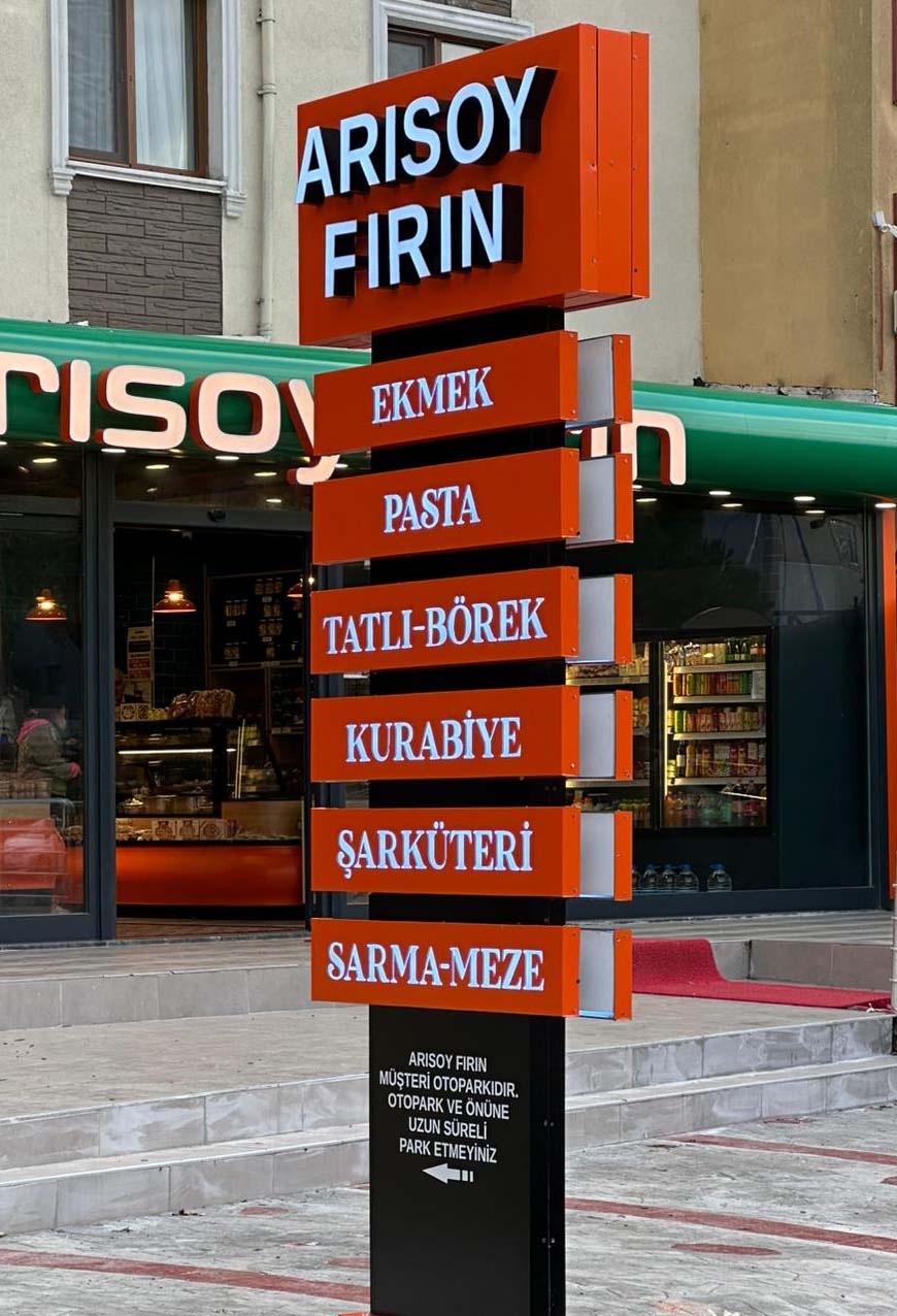 arisoy firin totem tabela